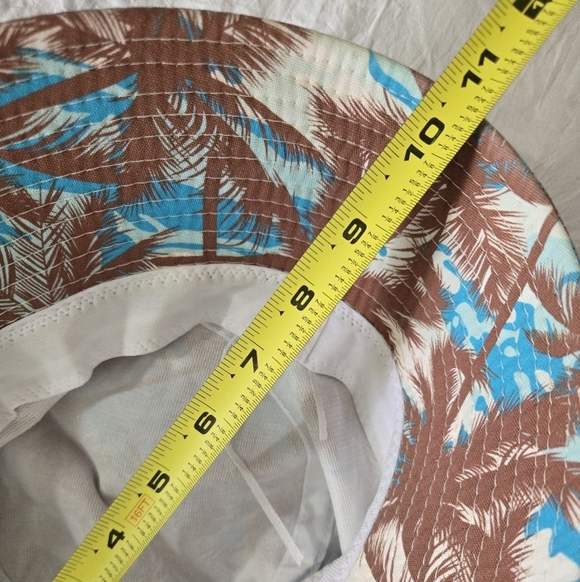 Bucket Hat Men's Boys Tropical Island Adjustable One Size Outdoors Unisex - Picture 6 of 6